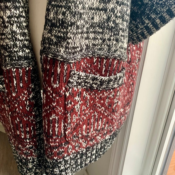 Zara melange vest lose style sweater medium - Picture 4 of 10